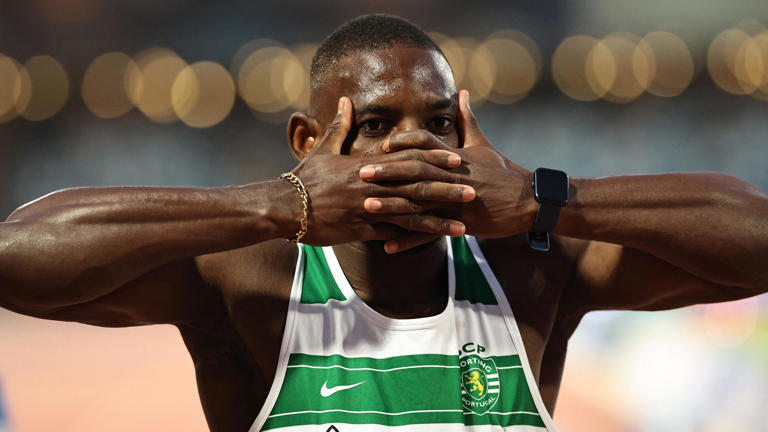 短跑名将埃斯梅模仿哲凯赖什庆祝:我不会辜负这个动作的意义